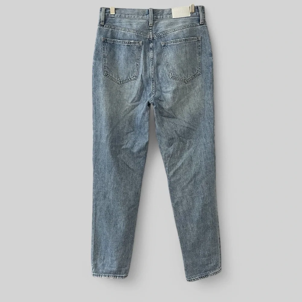 Pistols Jeans Womens 27 Blue Distressed Frayed Hem Pockets - Picture 2 of 10